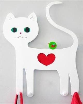 KALMA Y VIOLETA percha gato kalmavioleta ilovepitita KALMA Y VIOLETA