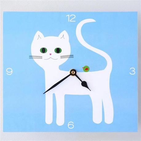 KALMA Y VIOLETA reloj gato kalmayvioleta ilovepitita KALMA Y VIOLETA