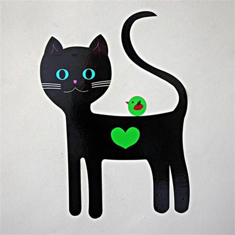 KALMA Y VIOLETA vinilo gato kalmayvioleta ilovepitita KALMA Y VIOLETA