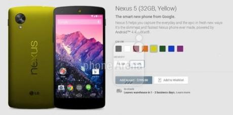 Google Nexus 5 podría venir en varios colores 650 1000 New color choices coming to the Nexus 54 600x297 Google Nexus 5 podría venir en varios colores