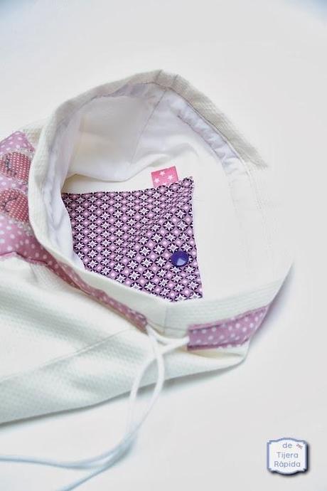 Mochila buho con chupetero a juego Mochila buho con chupetero a juego