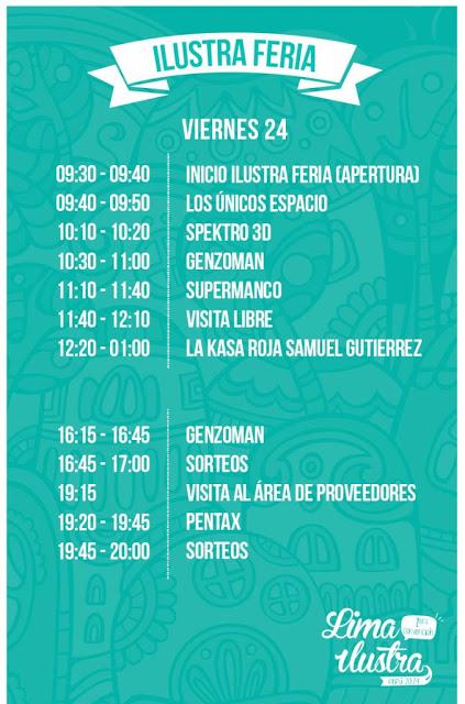 No se diga mas. Arranca Lima Ilustra. No se diga mas. Arranca Lima Ilustra.