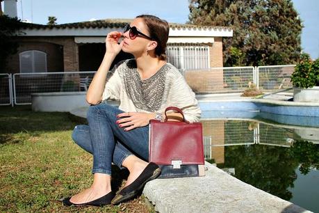 Sudadera y bailarinas Sudadera y bailarinas