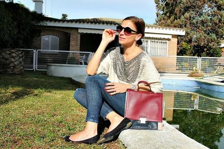 Sudadera y bailarinas Sudadera y bailarinas