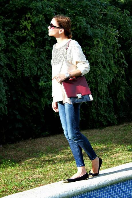 Sudadera y bailarinas Sudadera y bailarinas