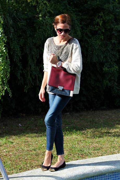 Sudadera y bailarinas Sudadera y bailarinas