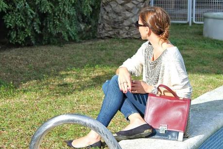 Sudadera y bailarinas Sudadera y bailarinas