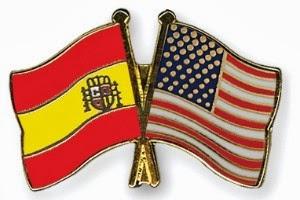 God bless America, ¡Qué viva España!