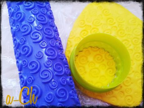 Galletas de vainilla con fondant Galletas de vainilla con fondant