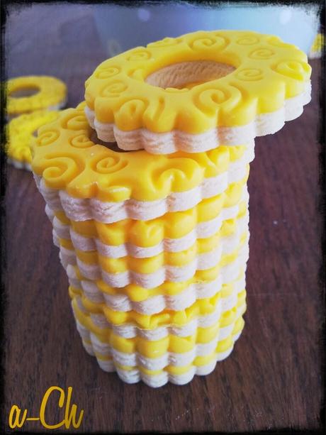 Galletas de vainilla con fondant Galletas de vainilla con fondant