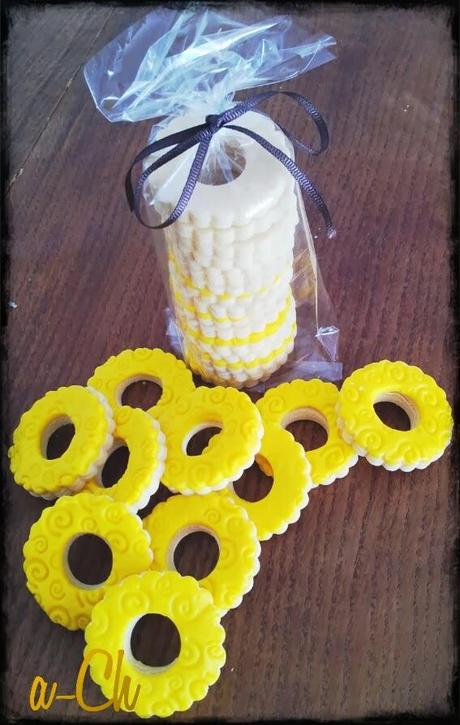 Galletas de vainilla con fondant Galletas de vainilla con fondant