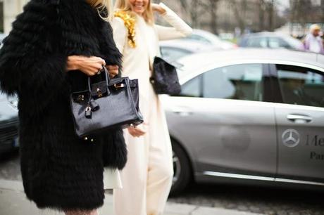 The bags and Paris street style