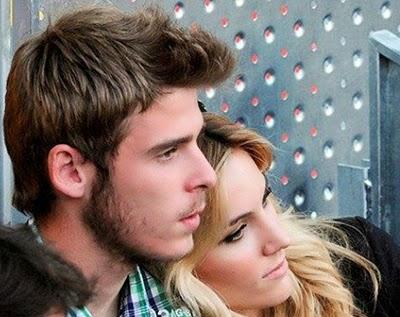 Edurne y De Gea