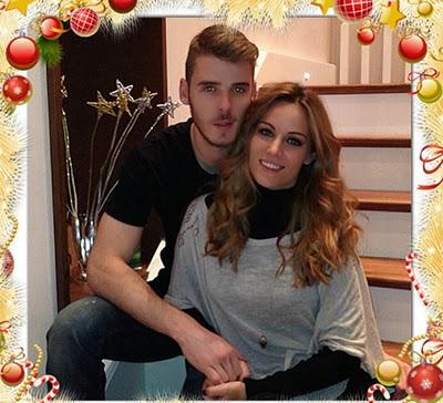 Edurne y De Gea