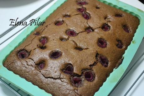 Brownies con Frambuesas Brownies con Frambuesas