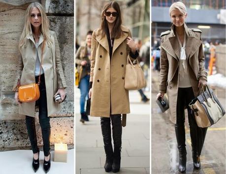 STREET STYLE INSPIRATION; TRENCH COATS.- STREET STYLE INSPIRATION; TRENCH COATS.-