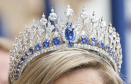 El misterio de la tiara de Máxima El misterio de la tiara de Máxima