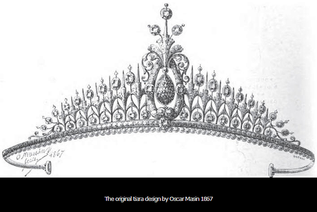 El misterio de la tiara de Máxima El misterio de la tiara de Máxima