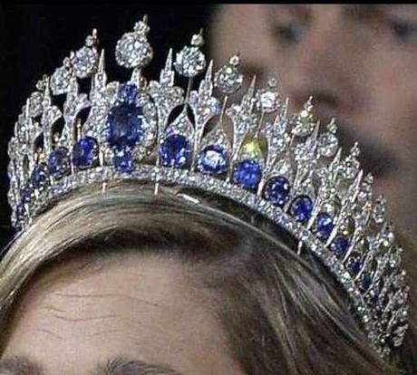 El misterio de la tiara de Máxima El misterio de la tiara de Máxima