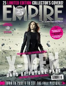 Kitty Pryde de X-Men: Días del Futuro Pasado en portada de Empire Kitty Pryde de X-Men: Días del Futuro Pasado en portada de Empire