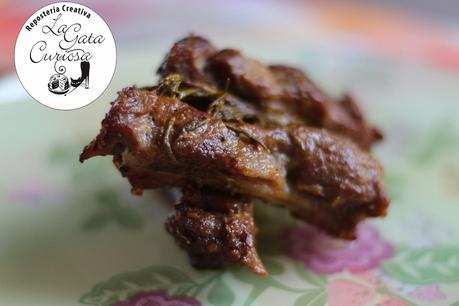 COSTILLA A LA MOSTAZA EN BOLSA DE ASAR COSTILLA A LA MOSTAZA EN BOLSA DE ASAR