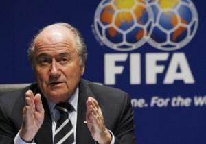 El presidente de la FIFA - Joseph Blatter