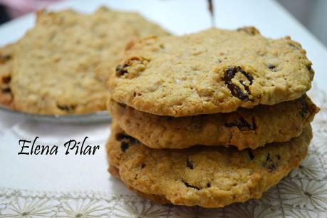 Galletas de Avena y Pasas