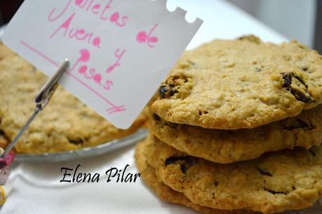 Galletas de Avena y Pasas