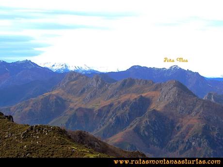 Vista de la Peña Mea Vista de la Peña Mea