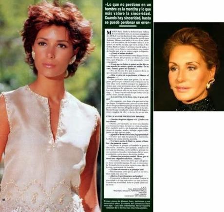 Mamen Sanz y el paso del tiempo Mamen Sanz y el paso del tiempo