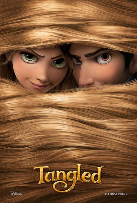 Nuevo Póster de Tangled (Enredados), el nuevo filme de animación de Disney.