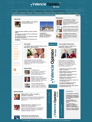 Valencia Opinión Revista Suscríbete a Valencia Opinión Revista