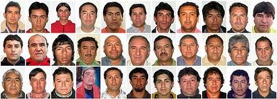 La tensa espera de “los 33” (mineros chilenos atrapados bajo tierra).