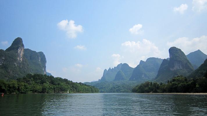 Travesía por el río Li hasta Yangshuo Travesía por el río Li hasta Yangshuo