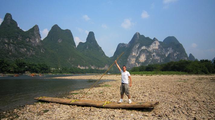 Travesía por el río Li hasta Yangshuo Travesía por el río Li hasta Yangshuo