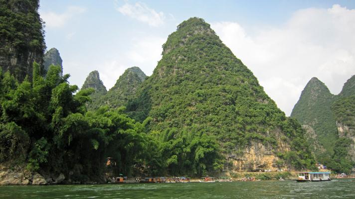 Travesía por el río Li hasta Yangshuo Travesía por el río Li hasta Yangshuo