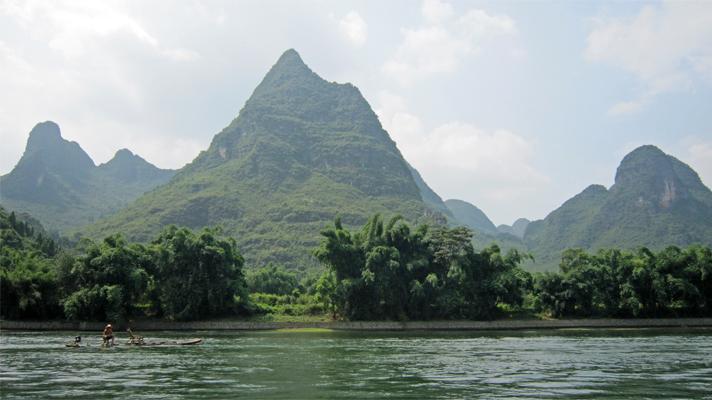 Travesía por el río Li hasta Yangshuo Travesía por el río Li hasta Yangshuo