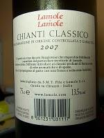 LAMOLE DI LAMOLE CHIANTI CLASSICO 2.007 LAMOLE DI LAMOLE CHIANTI CLASSICO 2.007