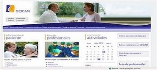 GEICAM estrena web con más información para los especialistas y la población general GEICAM estrena web con más información para los especialistas y la población general