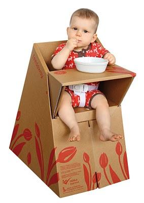 Trona de cartón Trona de cartón