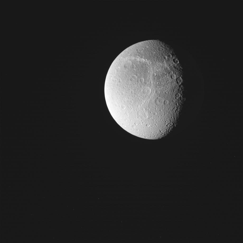 El satelite Dione