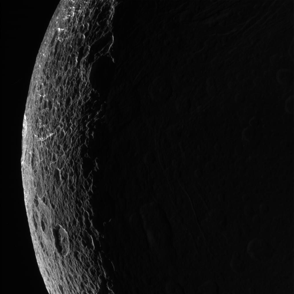 El satelite Dione