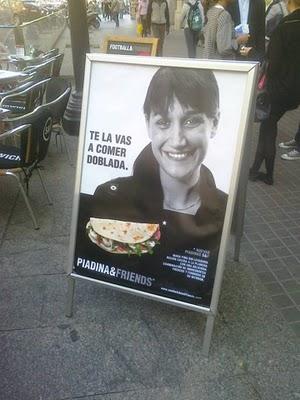 te la vas a comer doblada