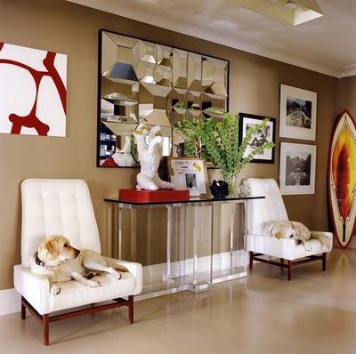 Las mascotas y la decoración Las mascotas y la decoración