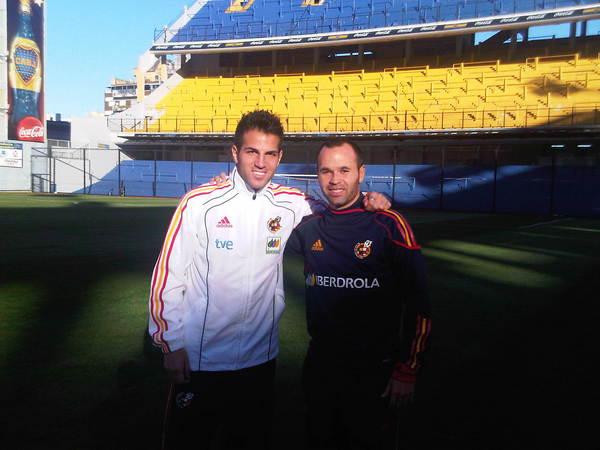 Las fotos del entrenamiento de los campeones del Mundo en La Bombonera