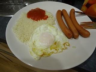 Arroz a la cubana