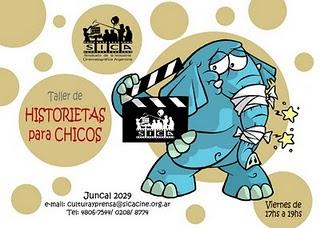 TALLER DE HISTORIETAS PARA CHICOS EN EL SICA