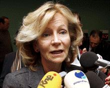 Salgado dice que España estará en la Elena Salgado