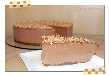 Tarta mousse de chocolate Tarta mousse de chocolate