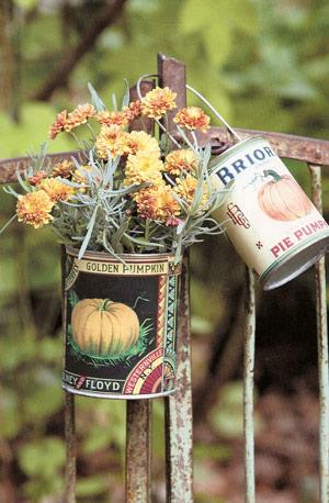 Decorar bodas con latas Decorar bodas con latas